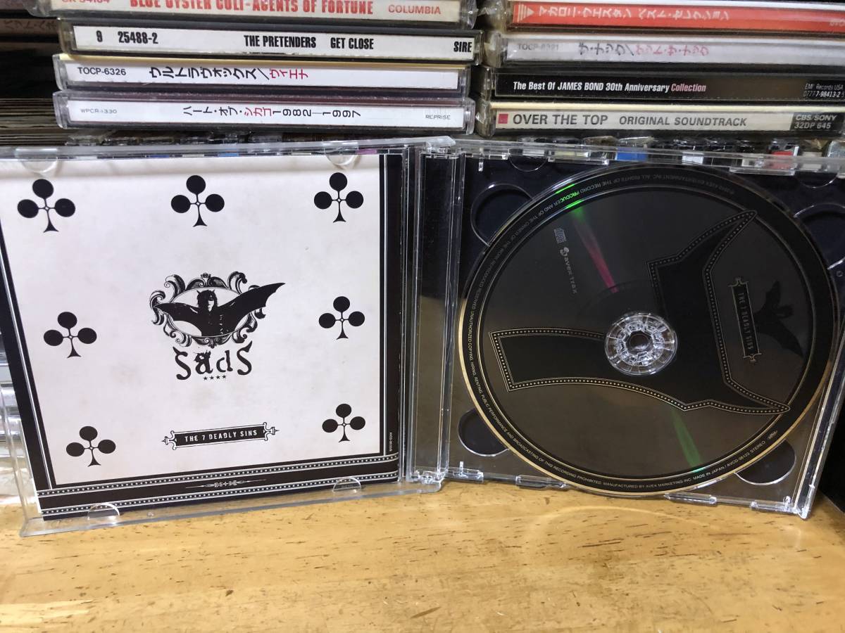 サッズ/THE 7 DEADLY SINS CD +DVD 帯付き_画像3