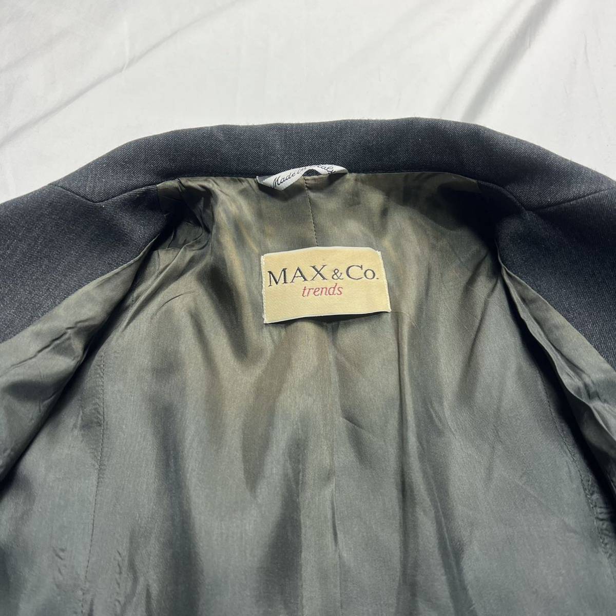 Max&Co. マックス&コー セットアップ グレー スカートスーツ USA4サイズ_画像7