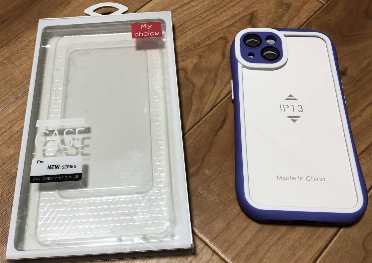 Jozzken iPhone 13 ケース 持ちやすい クリアハード PC 耐衝撃 黄変防止 カメラレンズ保護+TPU 強化フレーム 6.1インチ F7_画像2