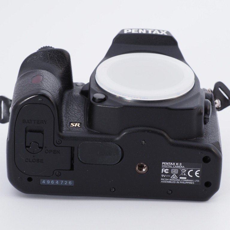 PENTAX ペンタックス デジタル一眼レフカメラ K-3 ボディ ブラック 15532 #8406_画像8
