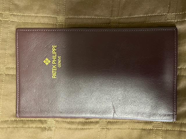 PATEK PHILIPPE』パスポート・カード入れメモ帳付き 非売品-