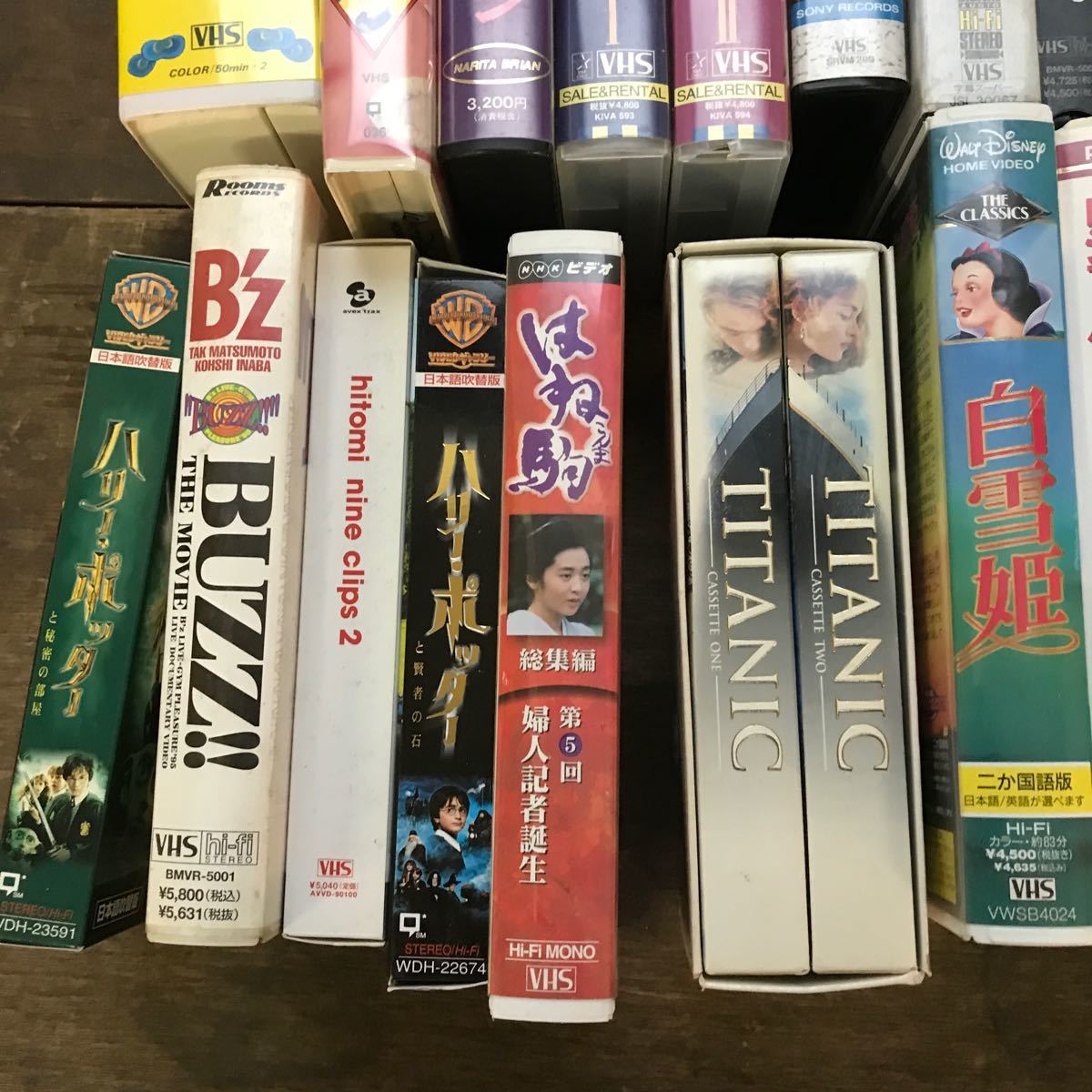  Showa era Heisei era VHS videotape film music anime together 10kgpataroli Papp wa kun Tales obeta-nia etc. 