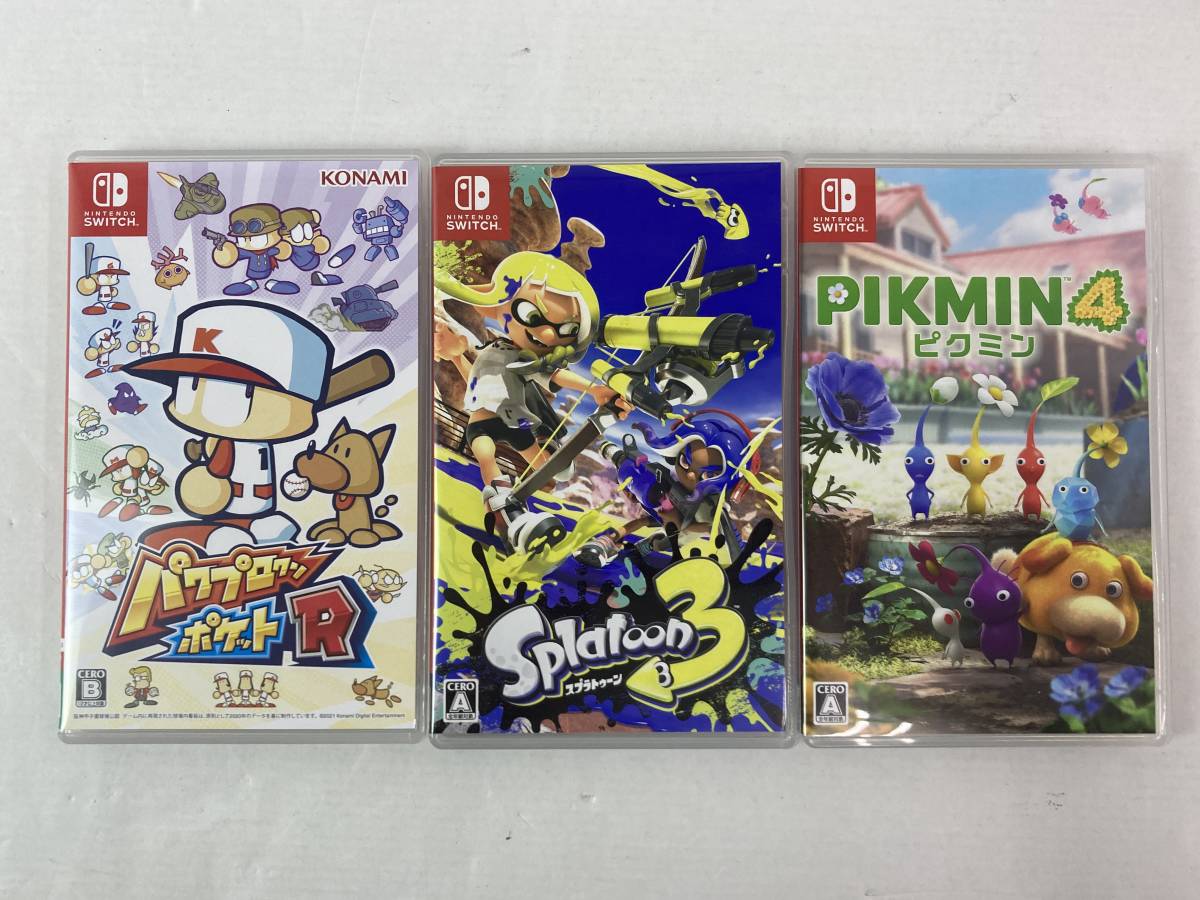 〇1円～Switch ソフト 3本セット [ Pikmin ピクミン 4