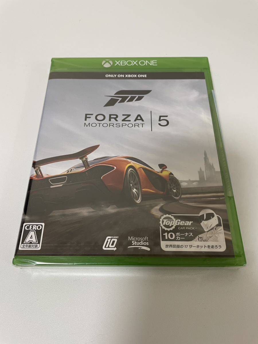 1円スタート　新品未開封　FORZA MOTORSPORT 5 Xbox ONE フォルツァ　モータースポーツ 5 ゲームソフト _画像1