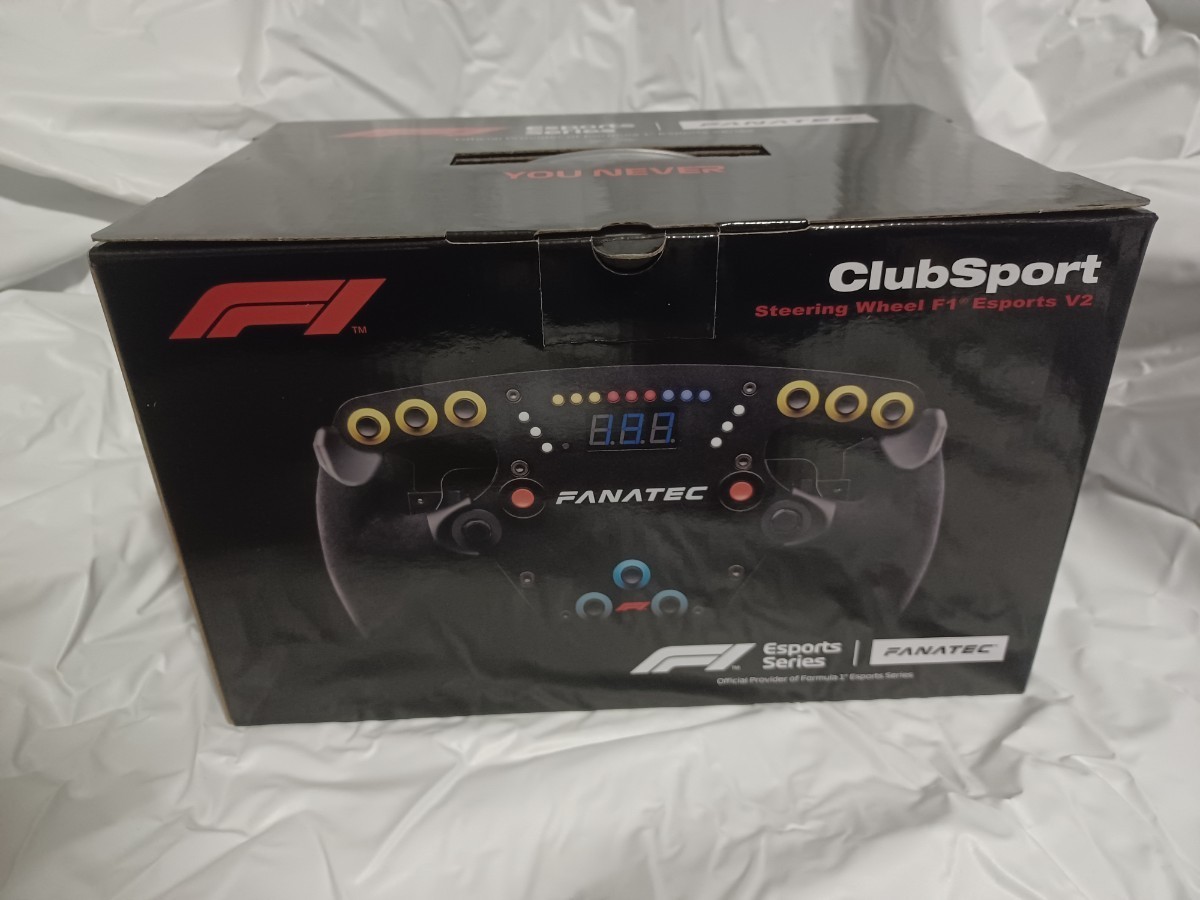 Fanatec club sport steering wheel F1 Esports V2 QR1　ファナテック　ハンドルコントローラー_画像1