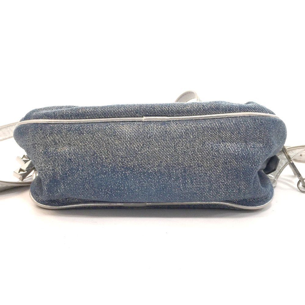 *GUESS Guess Mini рюкзак женский голубой × серебряный сумка Logo сумка портфель маленький .. монограмма рюкзак 11193530 4BC/41530