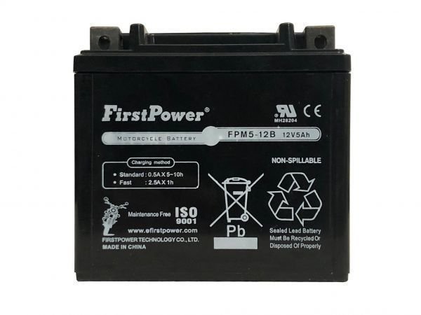 【西濃営止送料無料】【新品】FPM5-12B YTX5-BS バイク_YTX5-BSバイクバッテリー