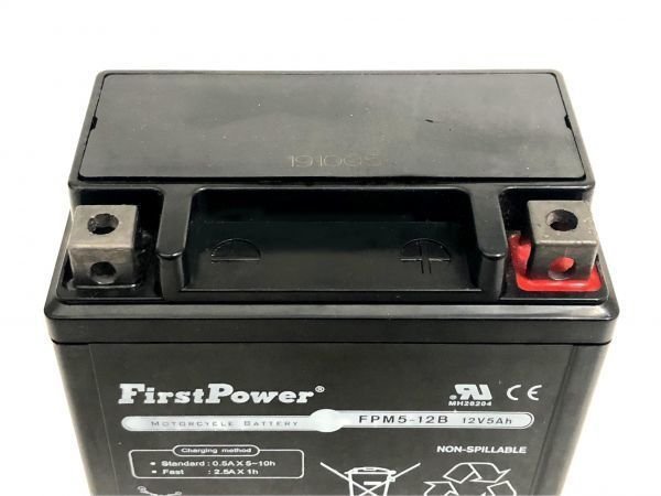 【西濃営止送料無料】【新品】FPM5-12B YTX5-BS バイク_画像3