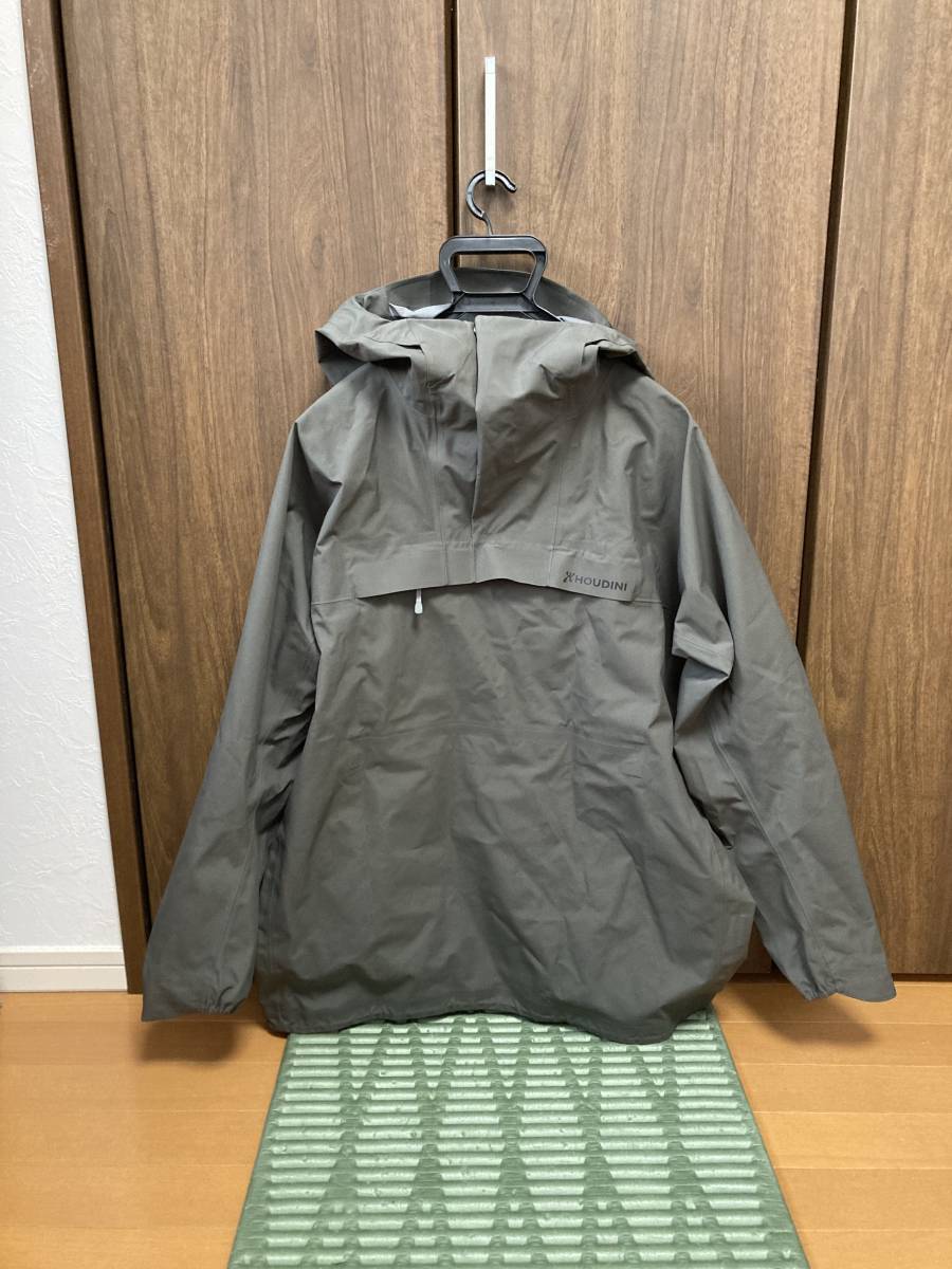 フーディニ　HOUDINI shelter anorak men's Mサイズ　中古_画像1