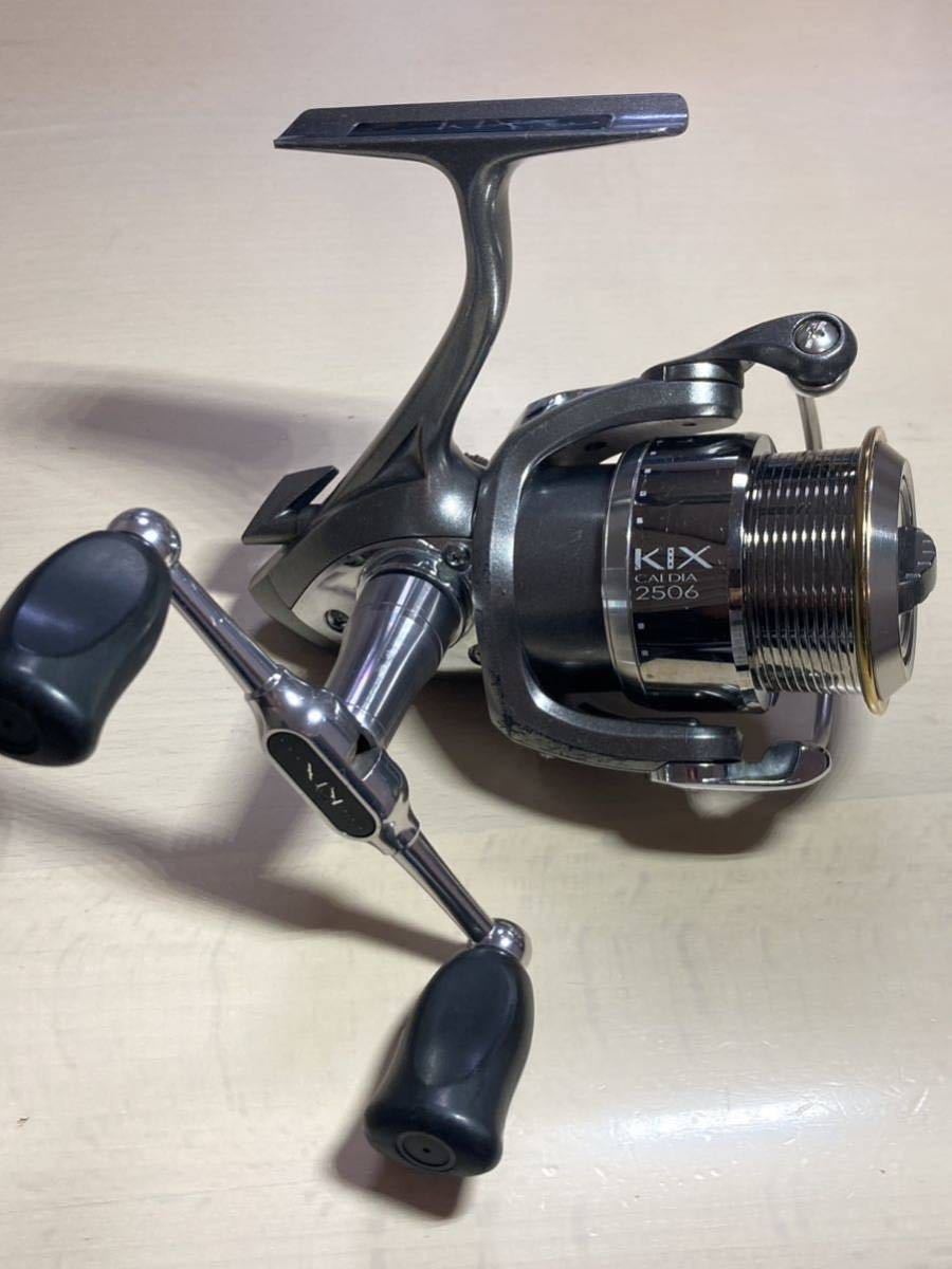 値下げしました！DAIWA CALDIA KIX2506 DHダイワカルディアキックス2506ダブルハンドル_画像1