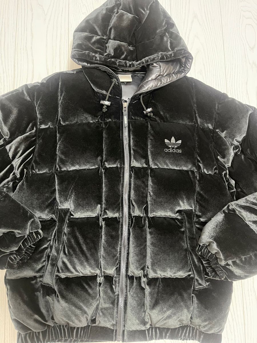 adidas アディダス ベロア ダウン ジャケット 80s 90s adidas アディダス ベロア ダウン ジャケット 80s 90s