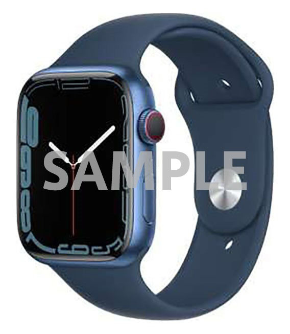Series7[45mm セルラー]アルミニウム ブルー Apple Watch MKMM…