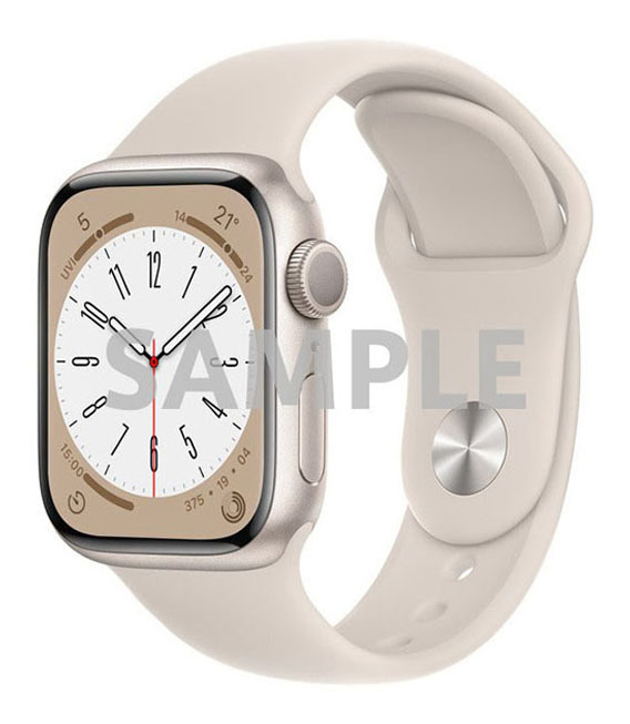 Series8[41mm GPS]アルミニウム スターライト Apple Watch MNP…