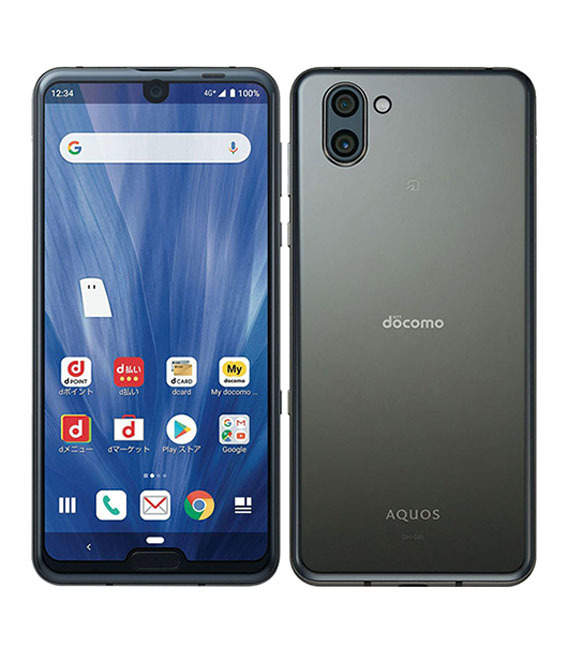 AQUOS R3 SH-04L[128GB] docomo プレミアムブラック【安心保証】_画像1