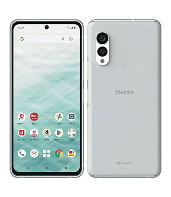 arrows N F-51C[128GB] docomo フォグホワイト【安心保証】_画像1