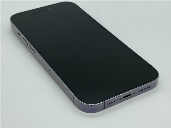 iPhone14 Pro[256GB] SIMフリー MQ1E3J ディープパープル【安 …_画像4