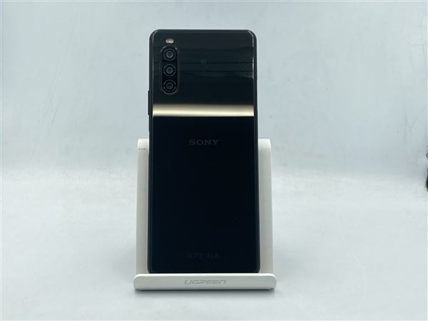 Xperia 10 II XQ-AU42[64GB] SIMフリー ブラック【安心保証】_画像3
