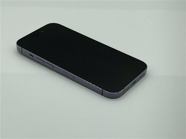 iPhone14 Pro[256GB] SIMフリー MQ1E3J ディープパープル【安 …_画像3