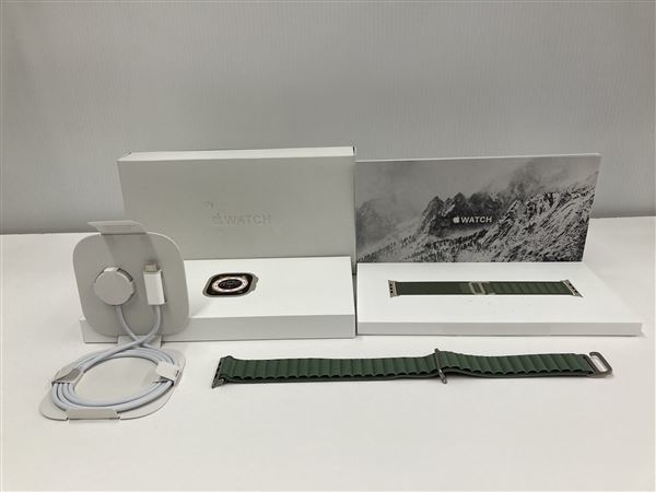 Ultra[49mm cell la-] titanium Apple Watch MQFP3J[ safety guarantee...