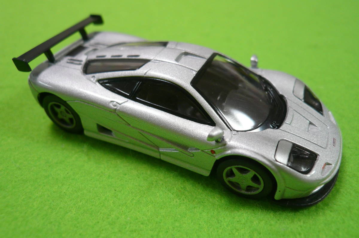 【希少・新品】京商1/64 ミニカーコレクション★ マクラーレン F-1 GTR ☆ シルバー_画像3