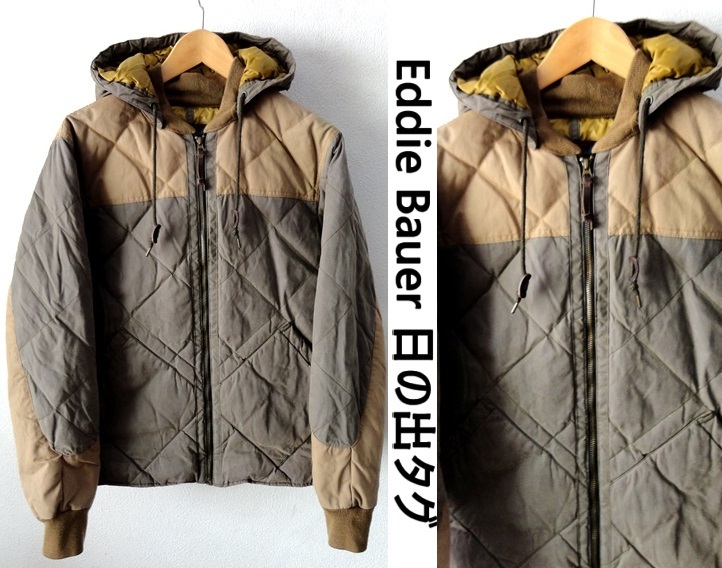 BAUER DOWN 日の出タグ 1936年復刻/Eddie Bauer:エディー BAUER DOWN 日の出タグ 1936年復刻/Eddie Bauer:エディー