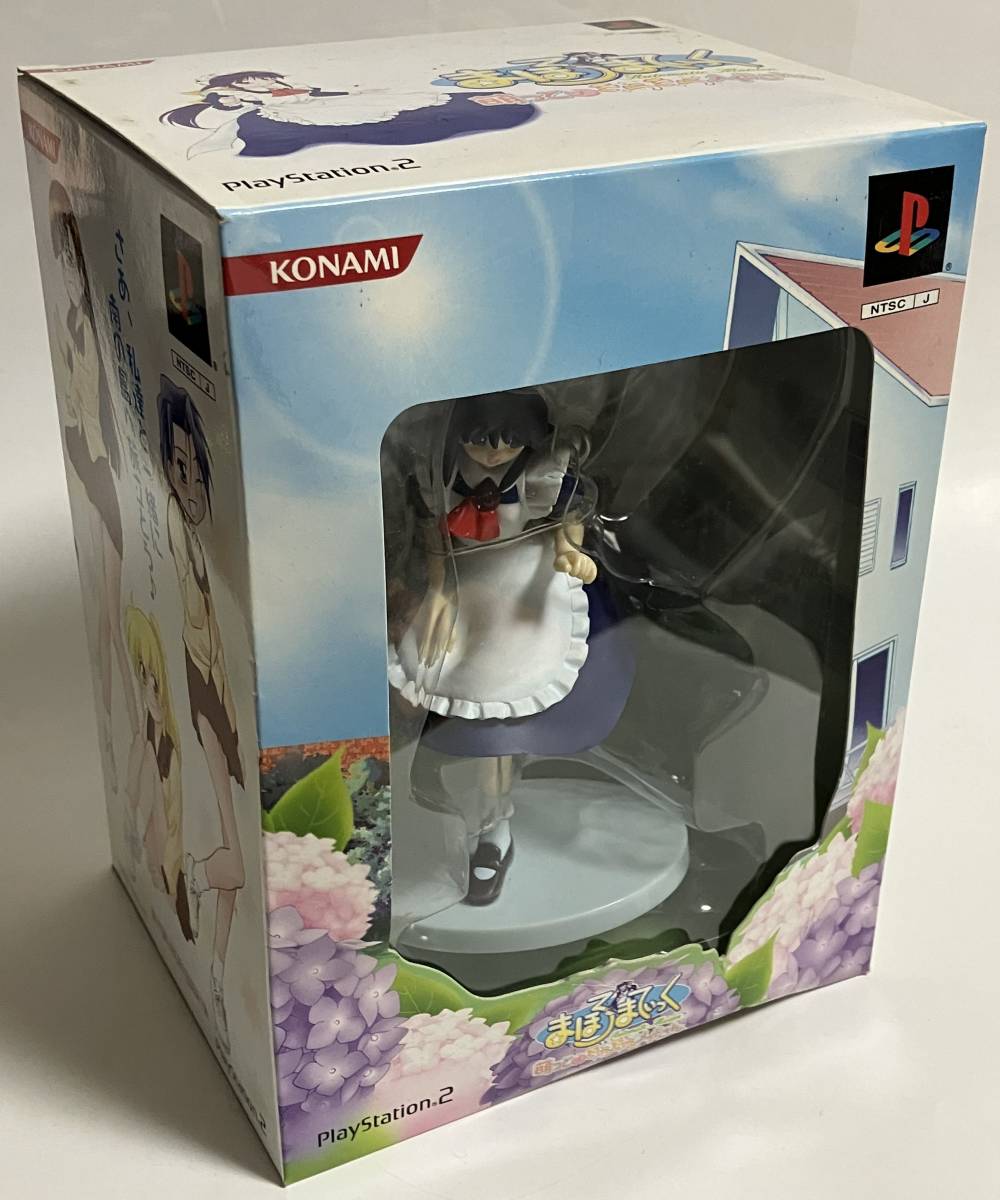 PS2 まほろまてぃっく 萌っと≠きらきらメイドさん。 限定版 フィギュア同梱 プレステ2_画像1