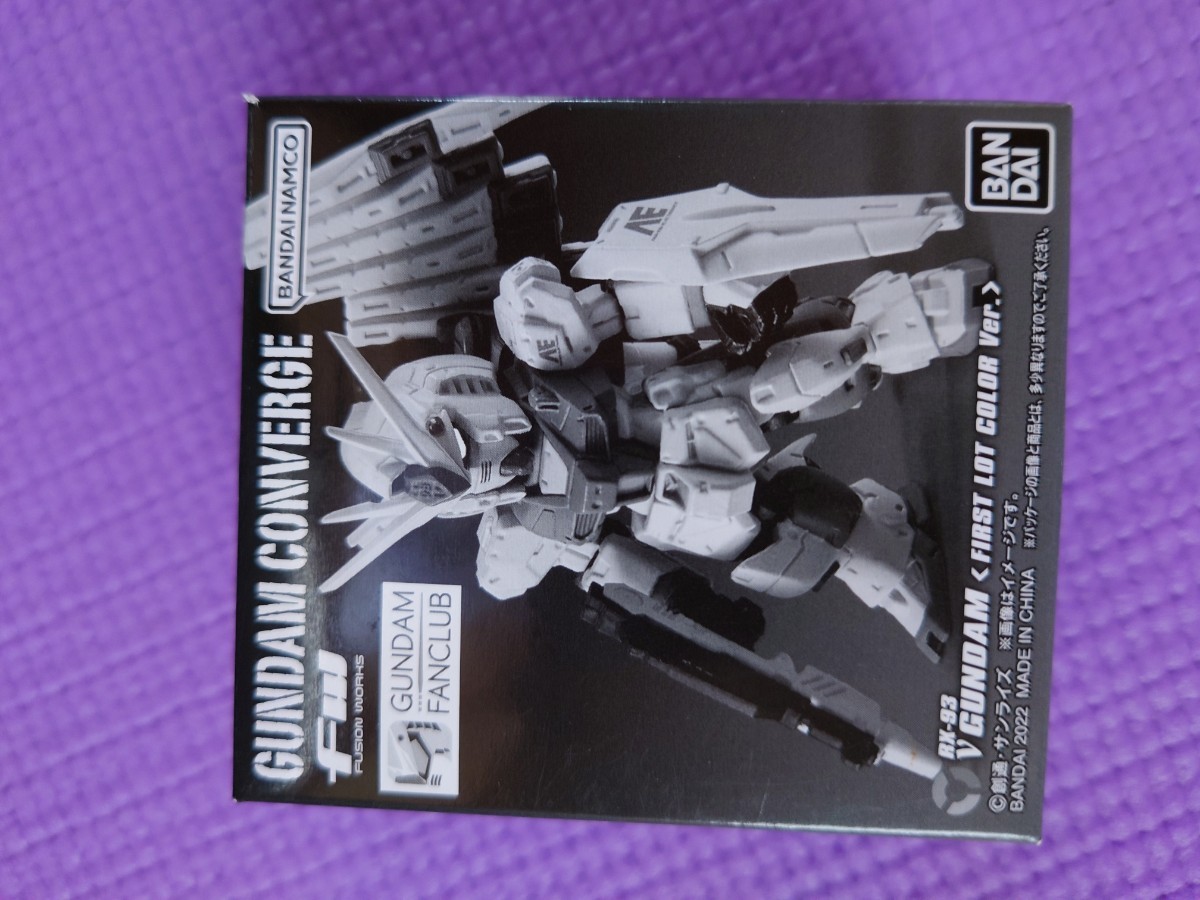 FW GUNDAM CONVERGE ガンダムコンバージ ガンダムファンクラブプレミアム会員限定νガンダム（ファーストロットカラー）_画像1