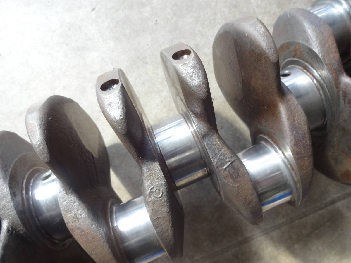 【純正】3S-GE クランクシャフト アルテッツァ SXE10 ST205 celica セリカ SW20 MR-2 MR2 3SGE crankshaft toyota トヨタ 3S-GTE_画像3