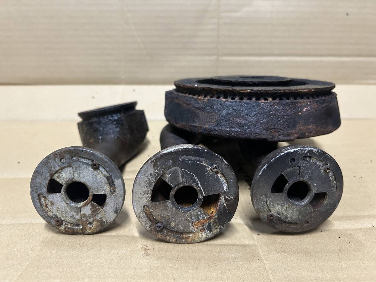 オザキ OZAKI OZ120-60D 業務用ガスコンロ用 鋳物バーナー 大 小 オザキ OZAKI OZ120-60D 業務用ガスコンロ用 鋳物バーナー 大 小