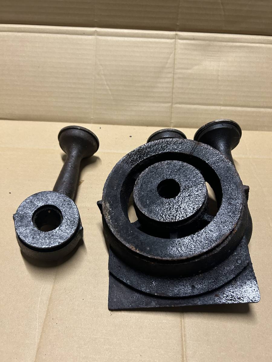 オザキ OZAKI OZ120-60D 業務用ガスコンロ用 鋳物バーナー 大 小 オザキ OZAKI OZ120-60D 業務用ガスコンロ用 鋳物バーナー 大 小