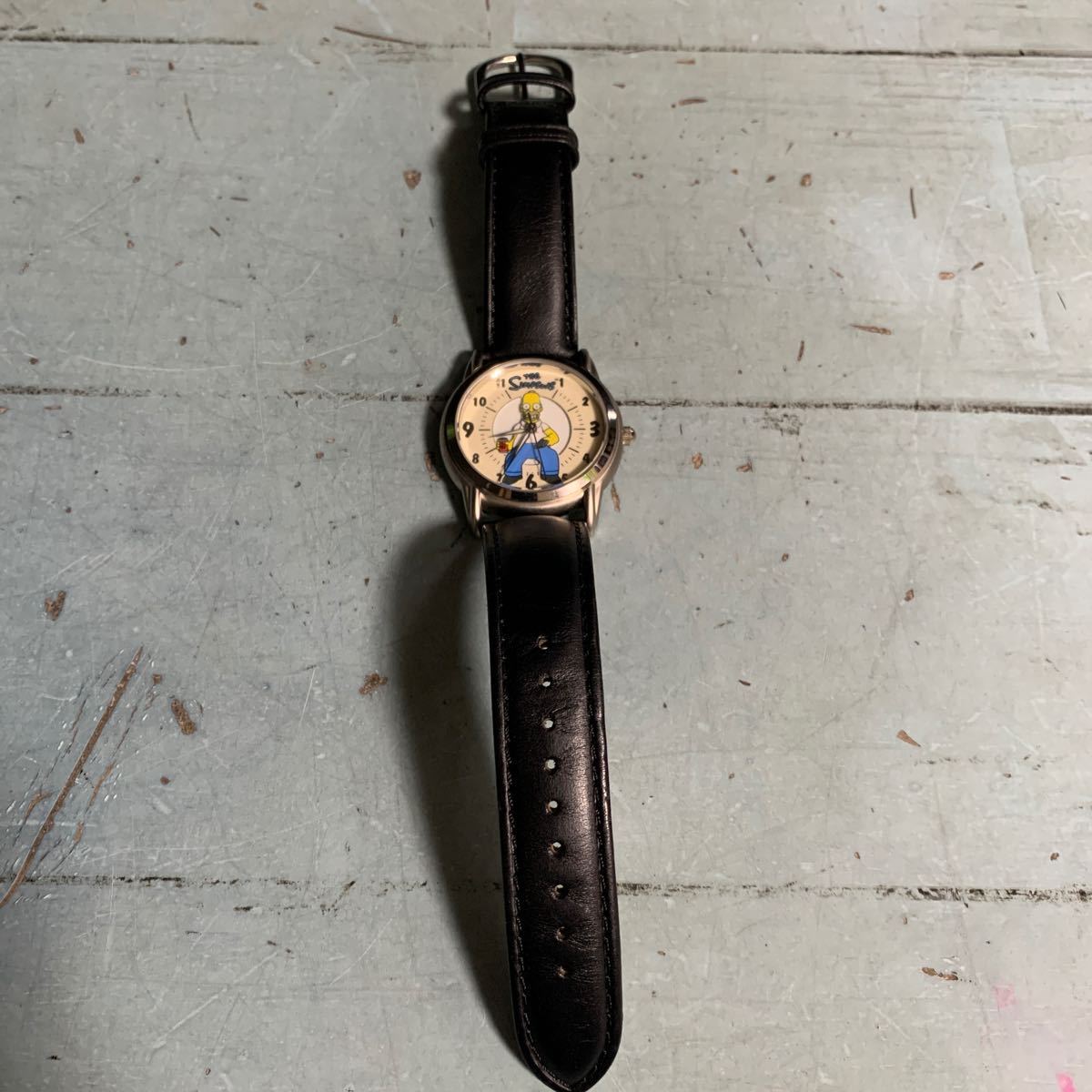  operation goods Simpson z Fossil FOSSIL wristwatch worldwide limitation 3000 piece production limitation wristwatch 2556 number /3000 piece middle LI-1657 (8707)