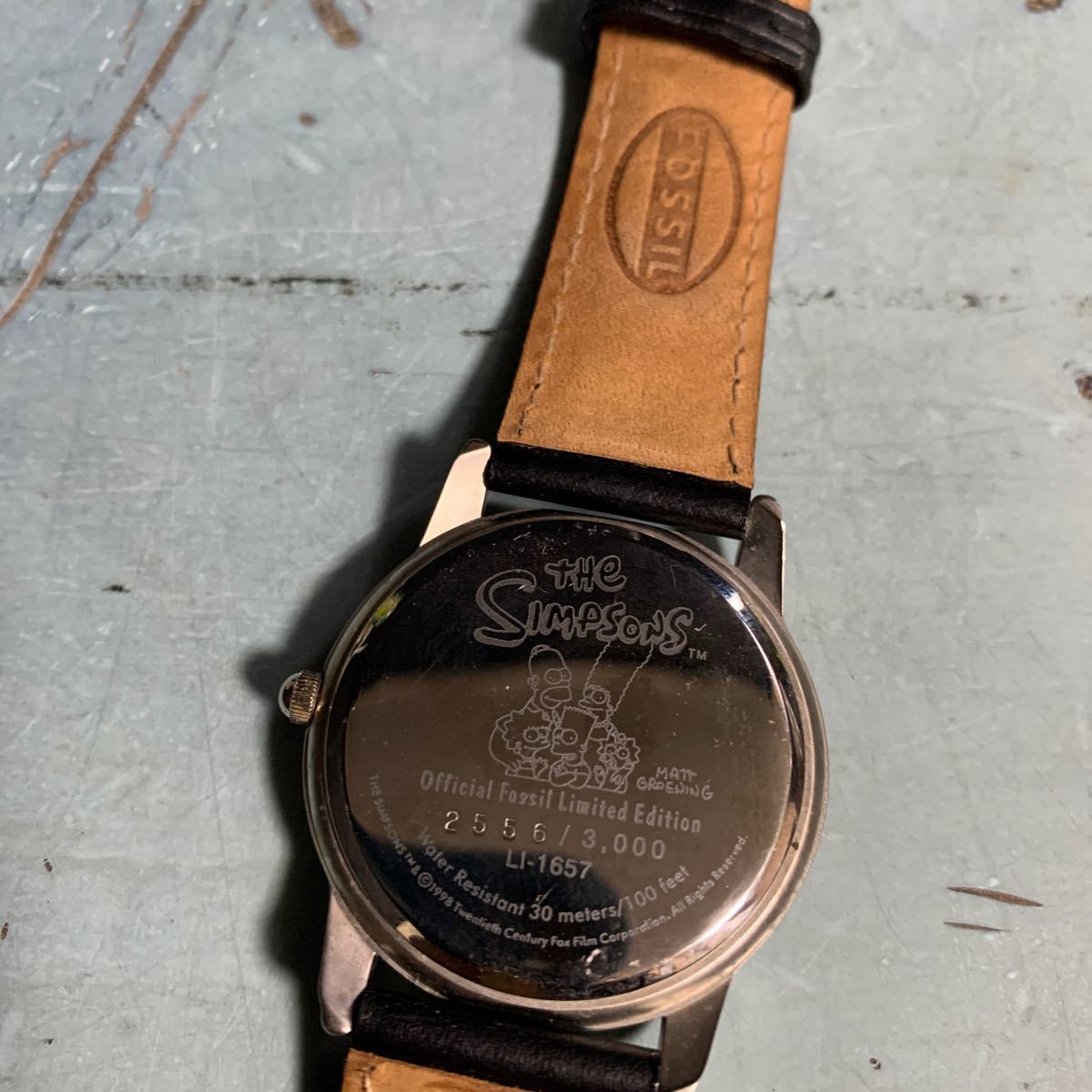 Yahoo!オークション - 稼働品 シンプソンズ フォッシル FOSSIL Yahoo!オークション - 稼働品 シンプソンズ フォッシル FOSSIL
