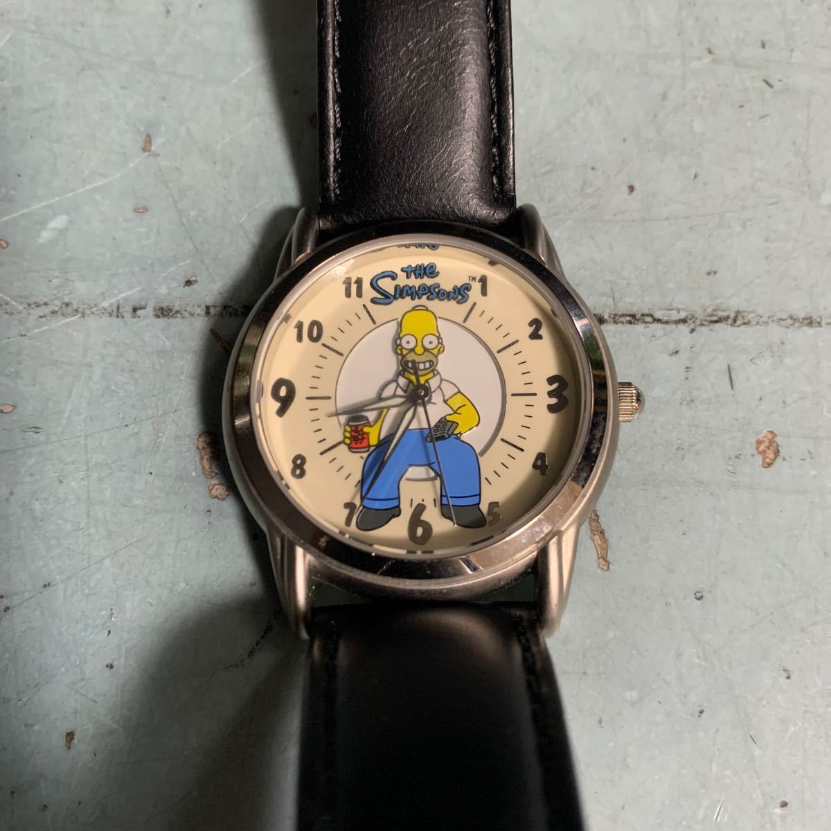  operation goods Simpson z Fossil FOSSIL wristwatch worldwide limitation 3000 piece production limitation wristwatch 2556 number /3000 piece middle LI-1657 (8707)