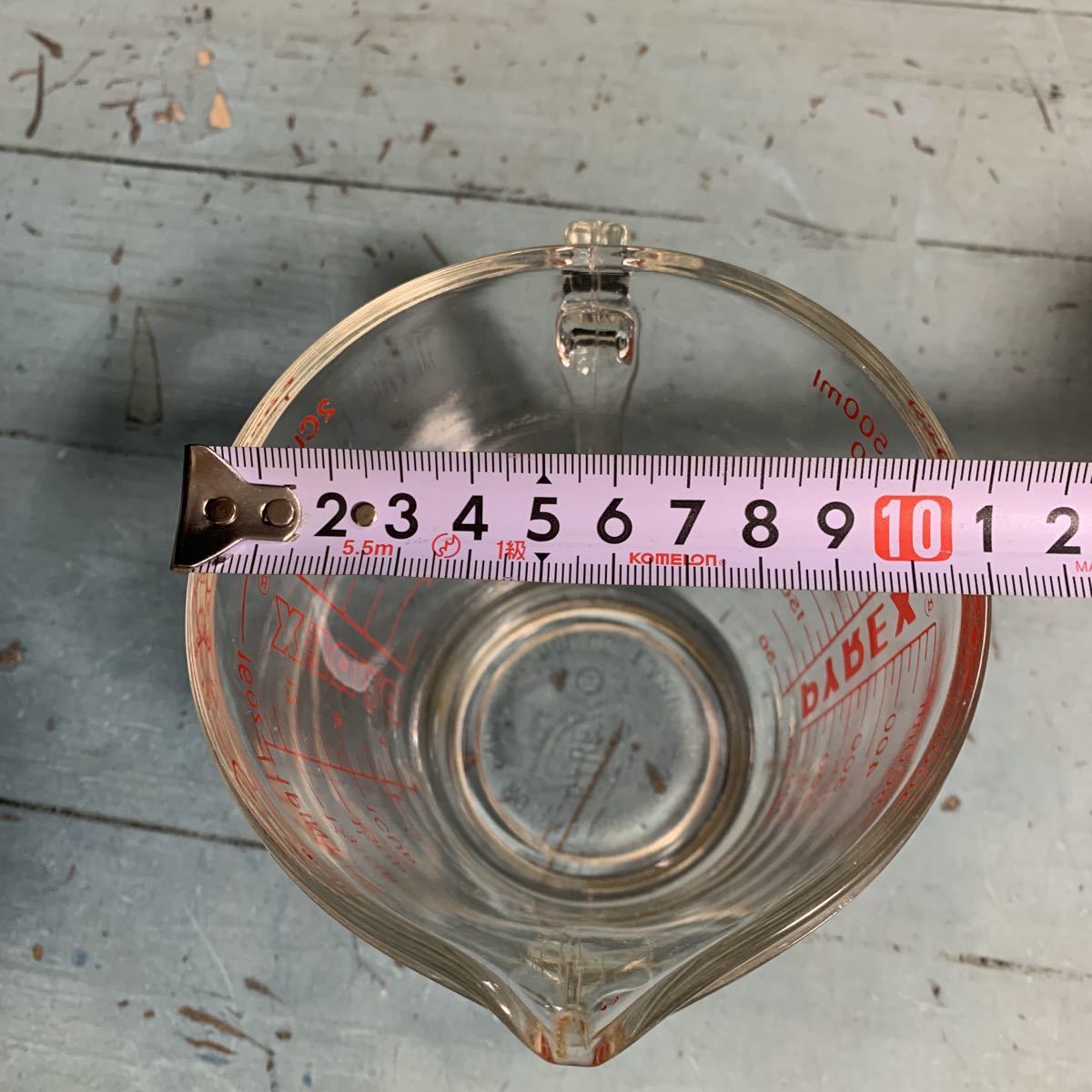 PYREX 計量カップ メジャーカップ ガラス 取っ手付き パイレックス 耐熱ガラス製 キッチン用品 (8285)_画像9