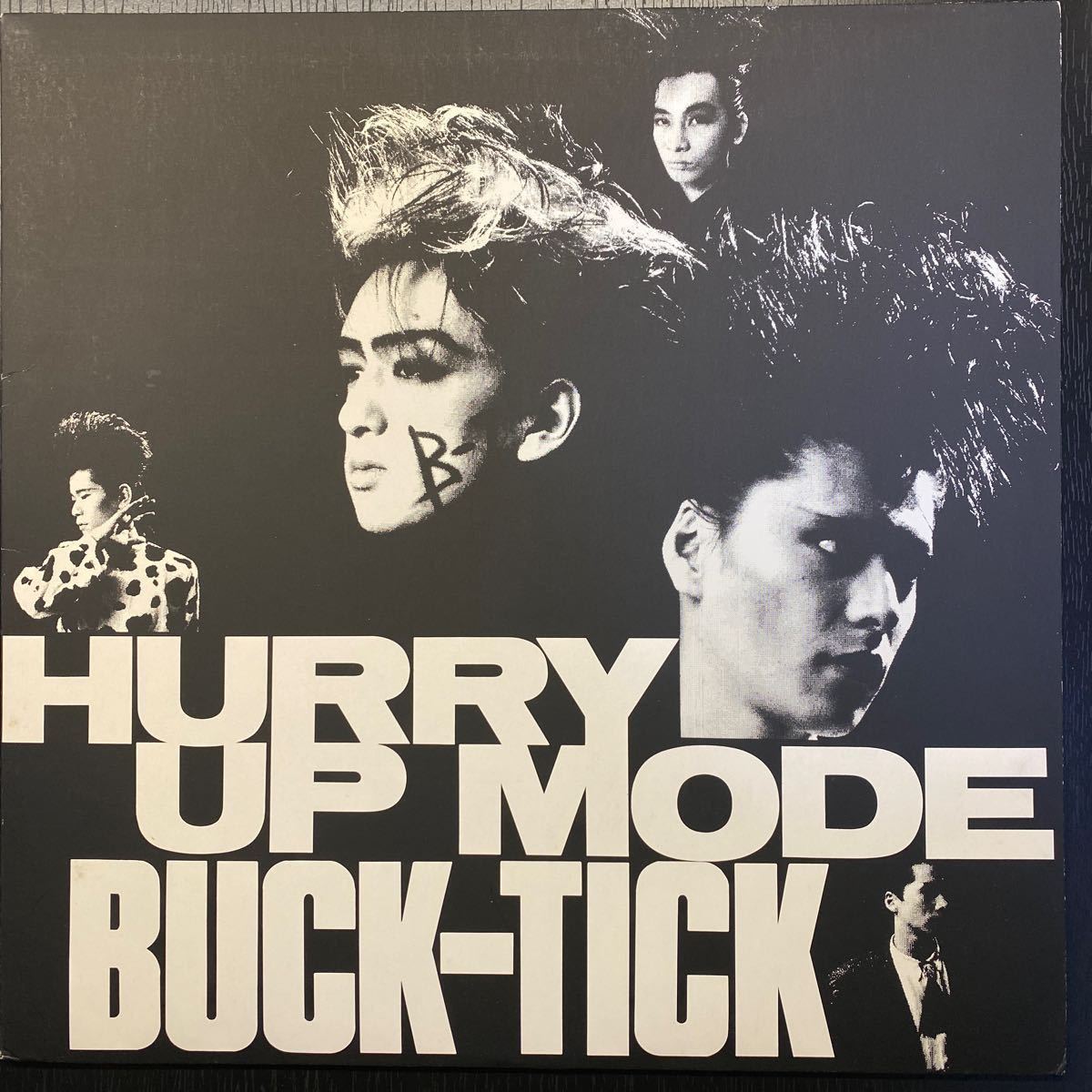 【ジャンク】BUCK-TICK HURRY UP MODE LPレコード 櫻井敦司 今井寿 星野英彦 樋口豊 ヤガミトール バクチク インディーズ盤 レコード _画像1