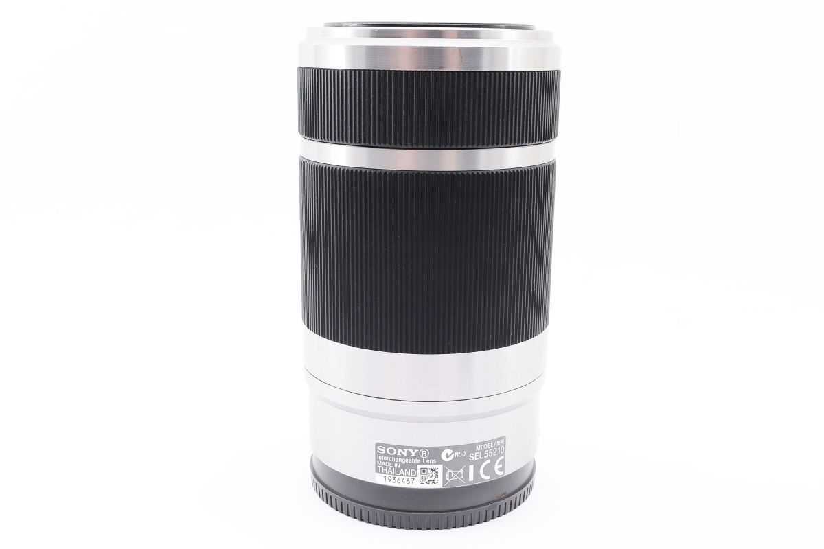 ■良品■SONY E 55-210mm F4.5-6.3 OSS SEL55210 シルバー■C626 ソニー_画像9