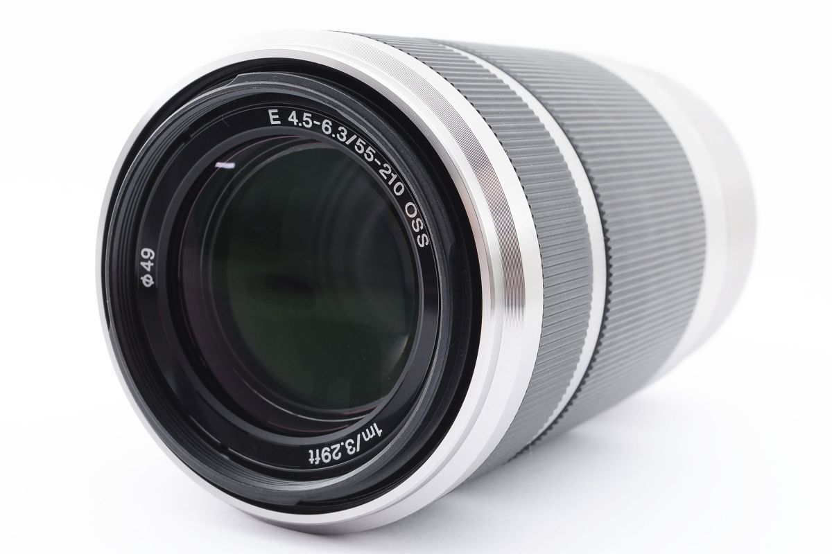 ■美品■SONY E 55-210mm F4.5-6.3 OSS SEL55210 シルバー■C630 ソニー_早い者勝ちです！