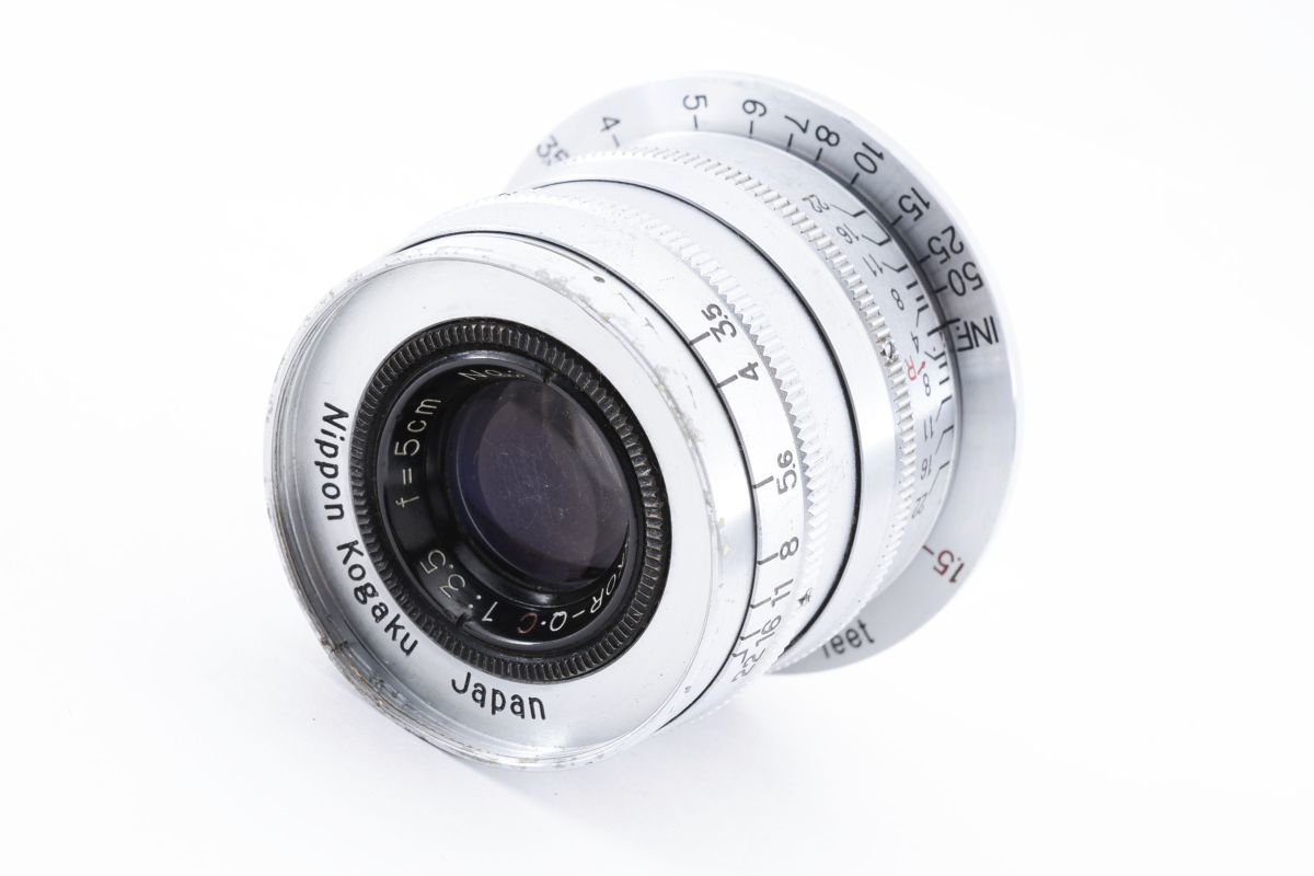 ■美品■NIKON NIKKOR-Q・C 5cm F3.5 固定 L ライカ Nippon Kogaku■C651 ニコン_限定一台！