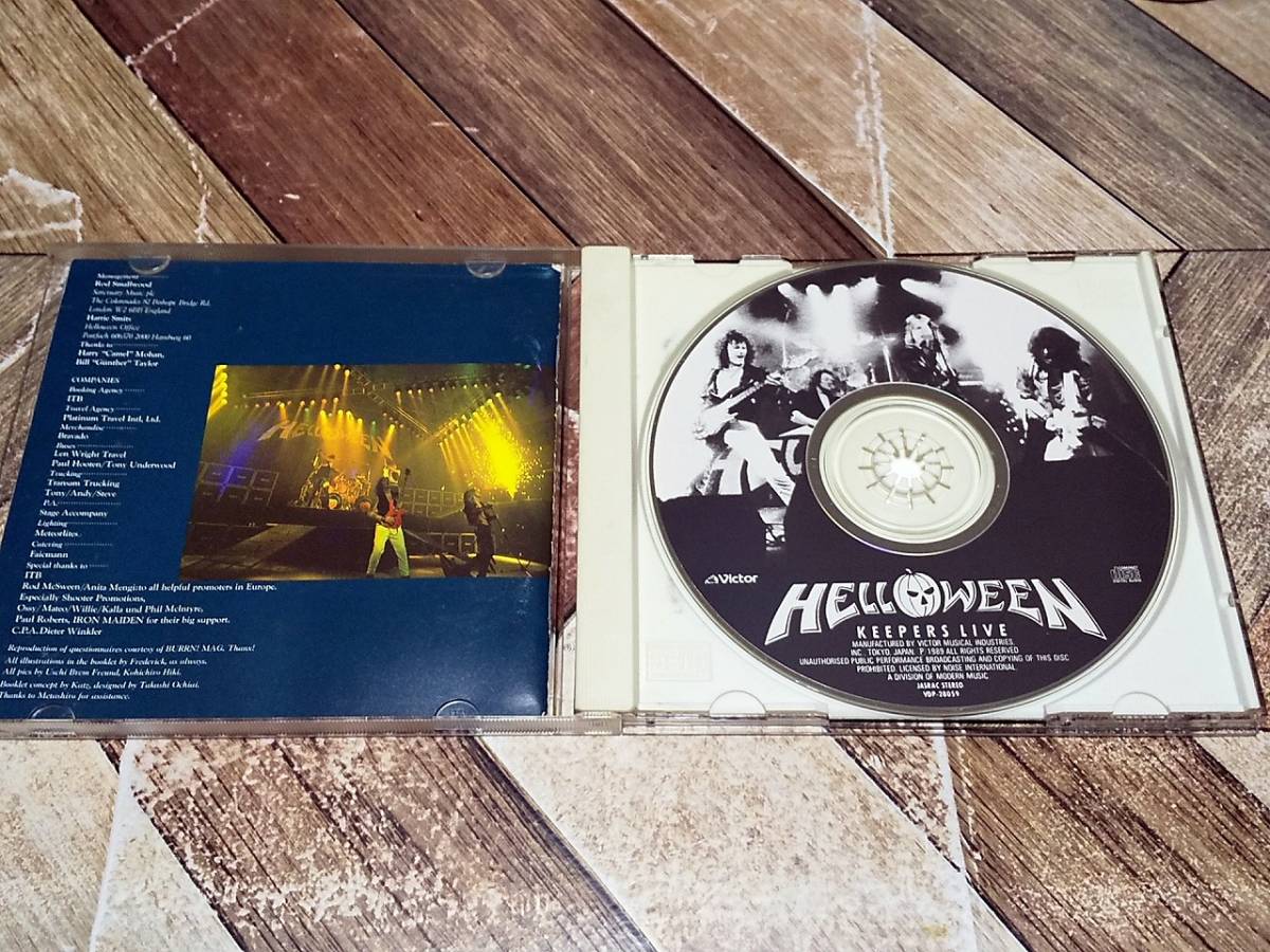 CD HELLOWEEN / ハロウィン / Keepers Live / VDP-28059 ＃9211_画像3