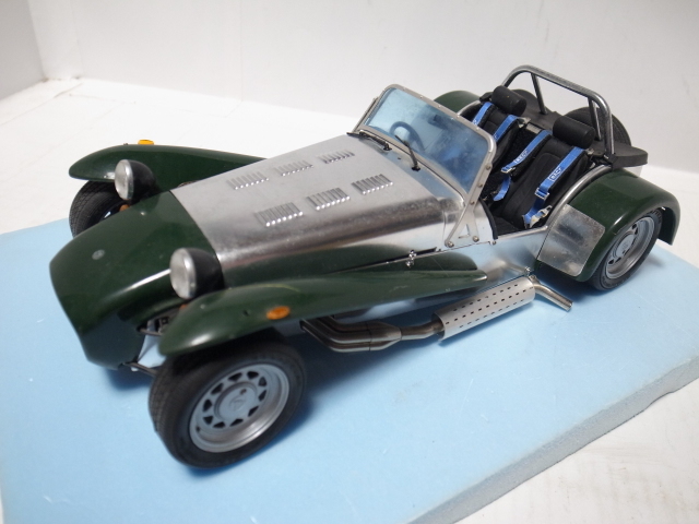  ★Tamiya 1/12大師教練工作系列Cater火腿超級七BDR完整產品垃圾項目    原文: ★　　タミヤ　1/12　マスターズ　コーチワークシリーズ　ケーターハムスーパーセブンBDR　完成品　ジャンク品