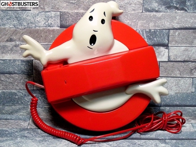 1987年 REMCO ゴーストバスターズ テレフォン 電話 通電・動作確認済み レムコ Ghostbusters VINTAGE TELEPHONE 当時物 Retro Toys 1987y