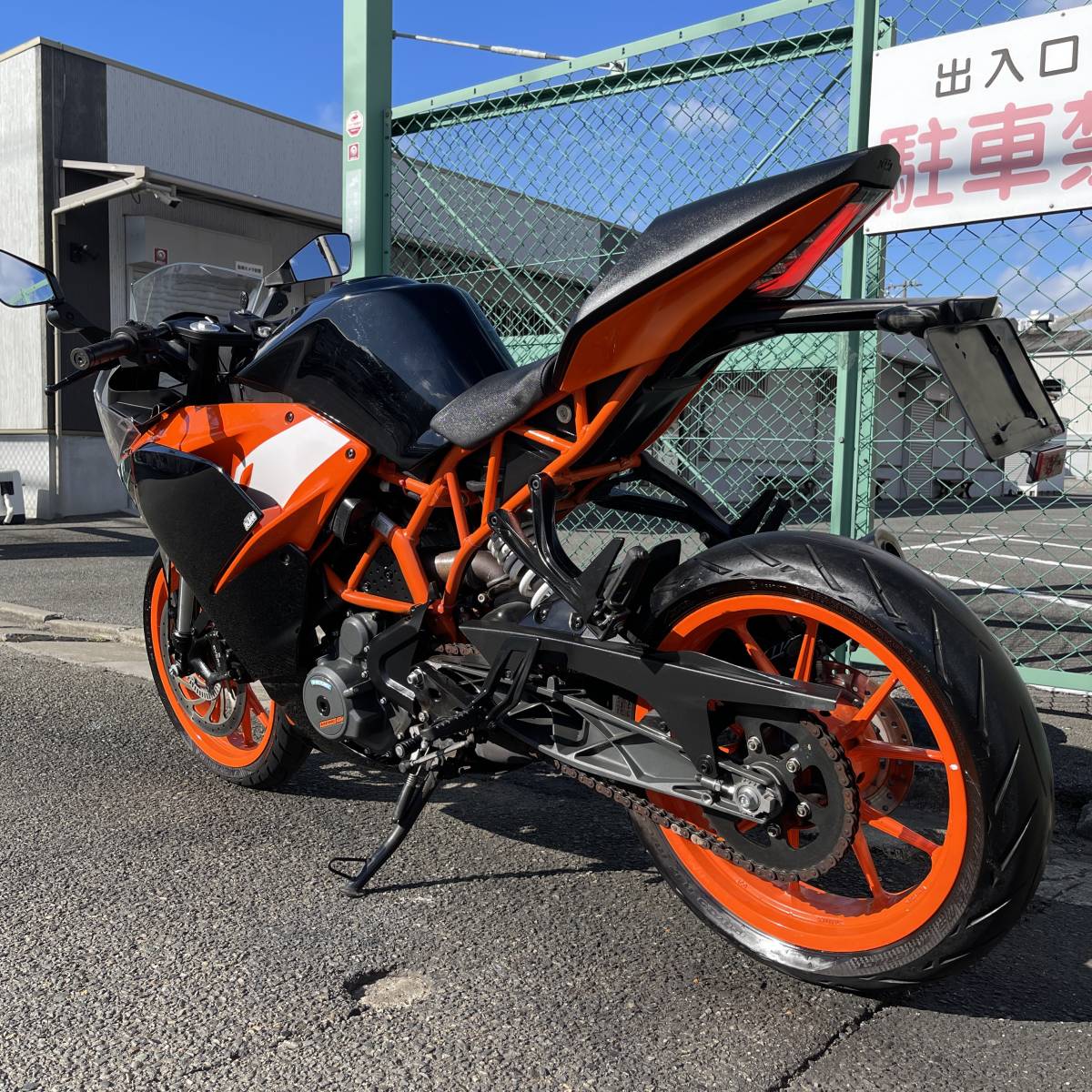 美車 KTM RC390 ABS 低走行6776㎞ R1年式 ノーマル車両 全国配送 売切 検)RC250 RC125 DUKE デューク G310 R GS CBR400R CB250RR YZF-R3 25_画像5