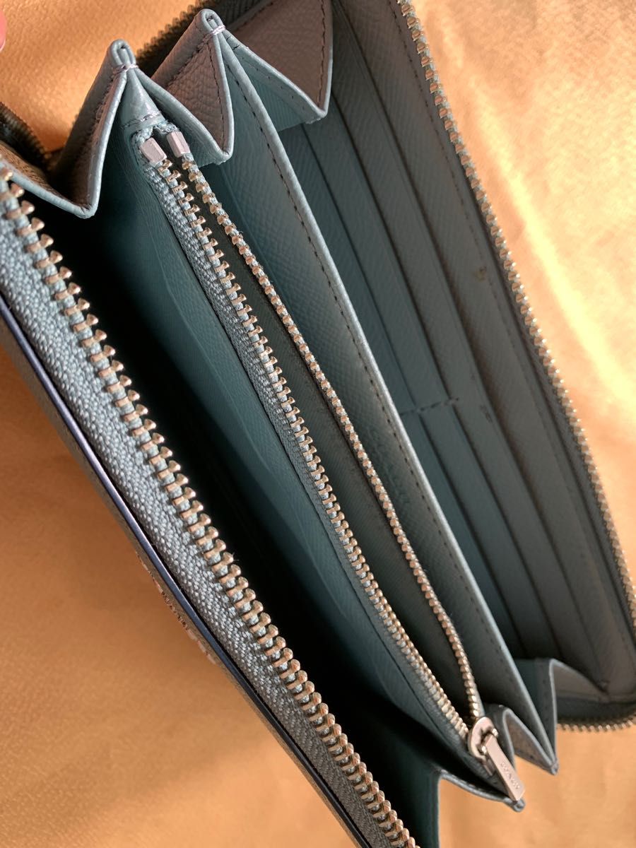 美品】COACH コーチ 長財布 くすみブルー|Yahoo!フリマ(旧 美品】COACH コーチ 長財布 くすみブルー|Yahoo!フリマ(旧