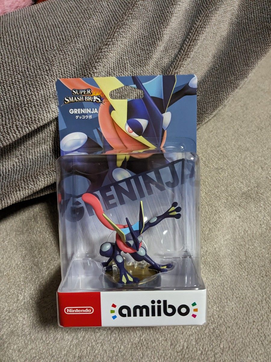 新品未開封 amiibo ゲッコウガ 大乱闘スマッシュブラザーズ 任天堂 アミーボ ポケモン GRENINJA