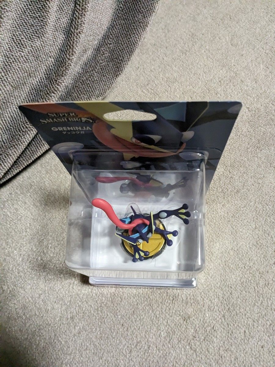 新品未開封 amiibo ゲッコウガ 大乱闘スマッシュブラザーズ 任天堂 アミーボ ポケモン GRENINJA