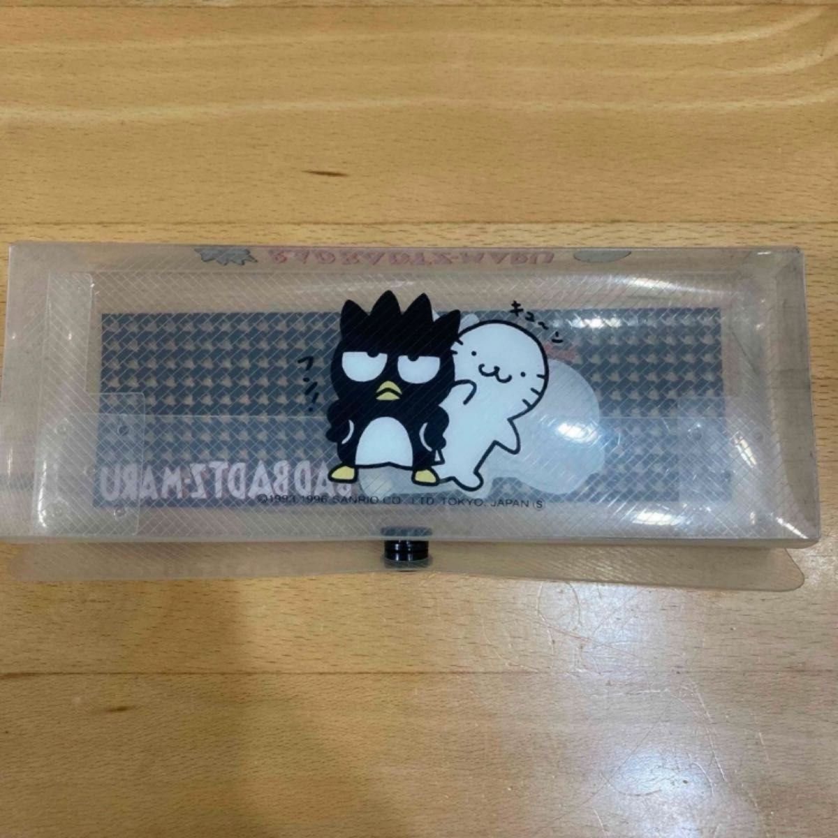 ホットセール - アートトラベルシューズ ペンケース バツ丸くん ばつ丸 サンリオ 筆箱 レトロ プラケース 机上用品・文具収納