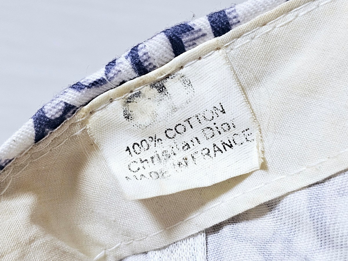 Christian Dior クリスチャン・ディオール トロッター柄 総ロゴ 帽子 キャップ メンズ