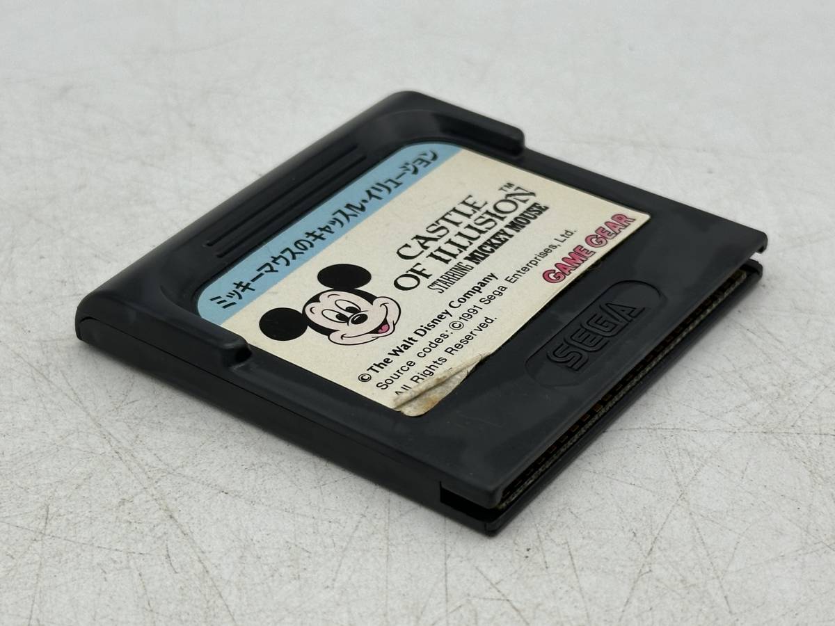 SEGA Sega Mickey Mouse. castle i dragon John Game Gear GG