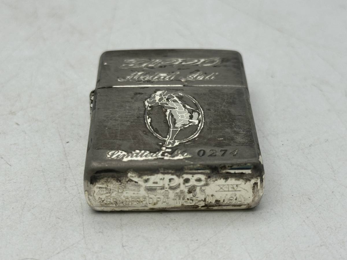 ZIPPO ジッポ　レディース　シルバー　オイルライター_画像4