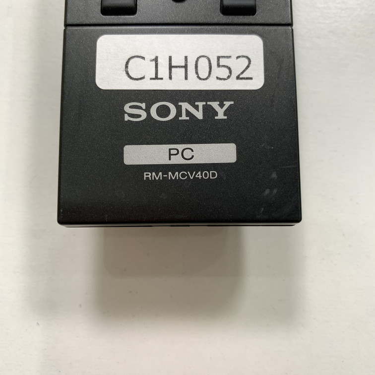 C1H052 【送料１８５円】 TV リモコン / SONY ソニー RM-MCV40D 動作確認済み★即発送★ テレビ_画像4